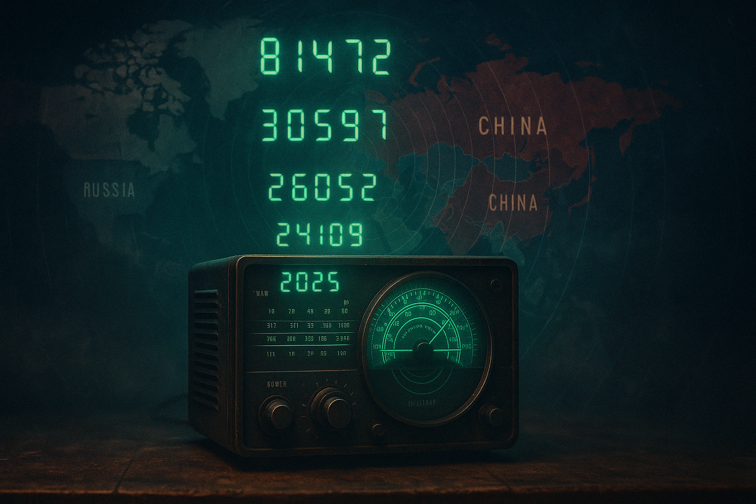 Number Stations are back – Spring 2025 update