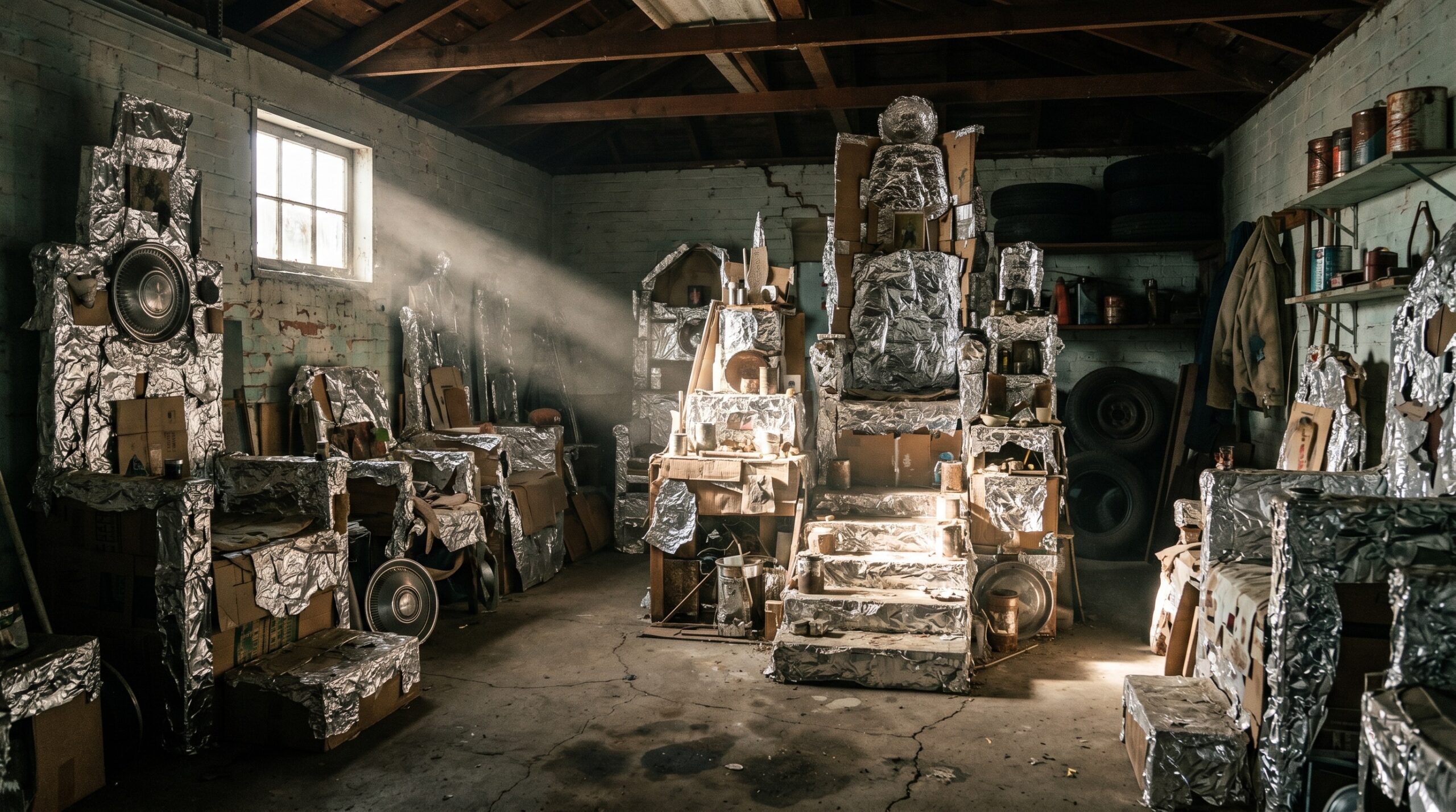 James Hampton’s Throne of Third Heaven: The Secret Installation and the Undeciphered Book
